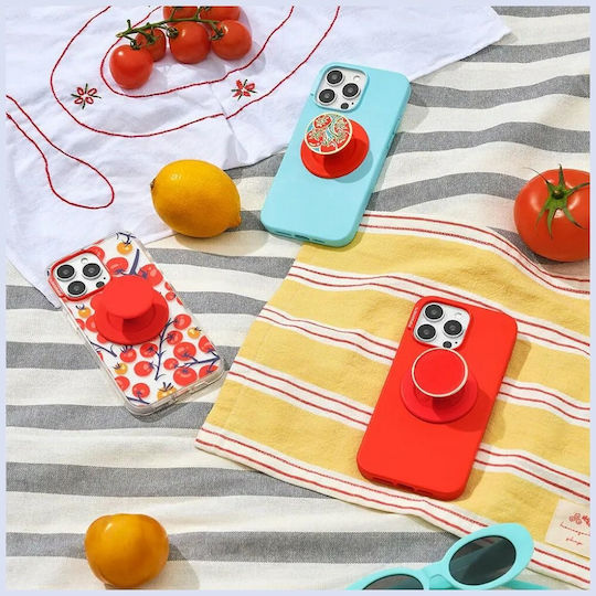 Popsockets Popout Basic Rosso Grip Magsafe Phone Grip Stand Red 807281