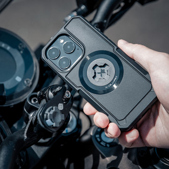 X-Guard Mobile Phone Case Apple iPhone 15 for Motorcycle Mount