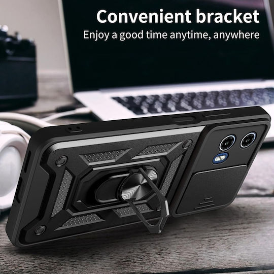 Back Cover Negru (Moto G15)