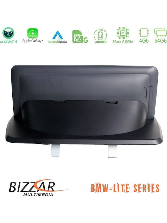 Bizzar Auto-Audiosystem für BMW X3 (E83) 2003 – 2010 (Bluetooth/USB/AUX/Eingebautes Wi-Fi / 3G/GPS/Apple CarPlay/Android Auto/Notenblätter) mit Touchscreen 10,25"