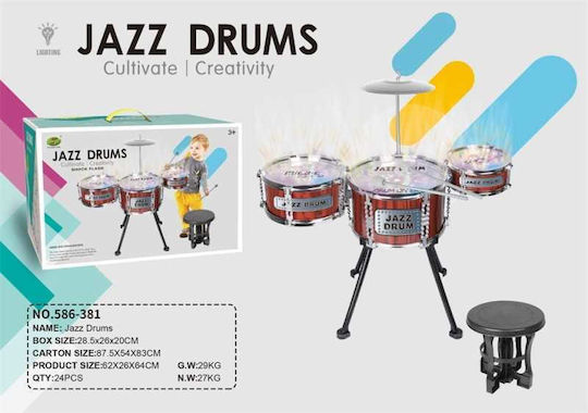 Ντραμς Jazz για 3+ Ετών