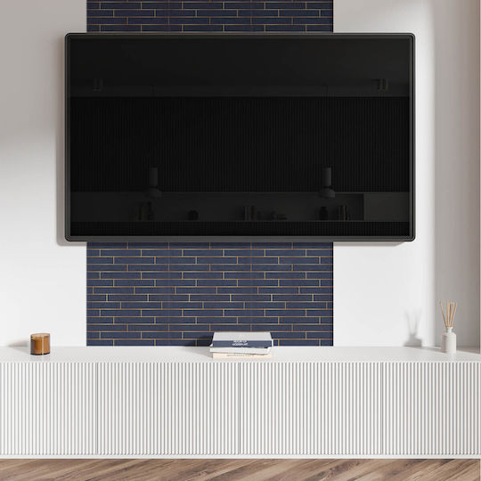 PVC Tile Set Wall Decoration Kitchen Or Bathroom Brick Texture 9x30x30 Pieces