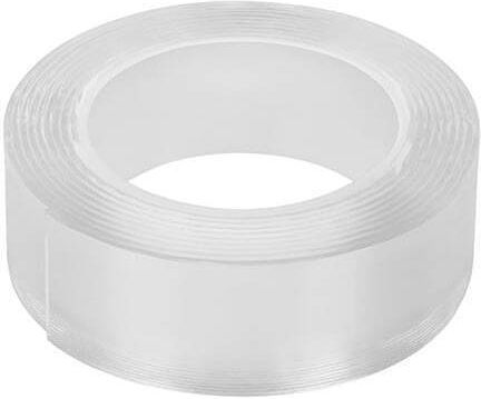 Rebel Double-Sided Transparent Tape 2m x 25mm