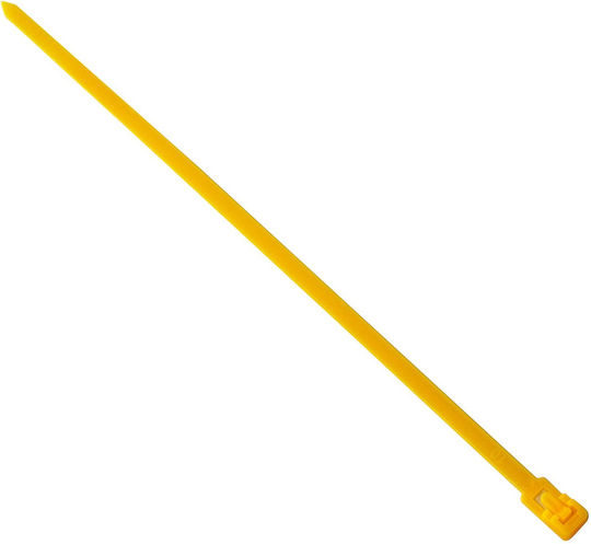 Tretytka Пластмасово Кабелно Дематично 200mmx4.8mm в Оранжев Цвят (1 бр)
