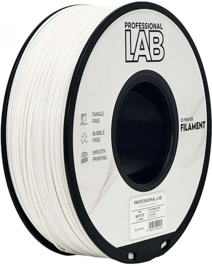 Professional Lab Filament pentru imprimante 3D ASA Alb 1kg