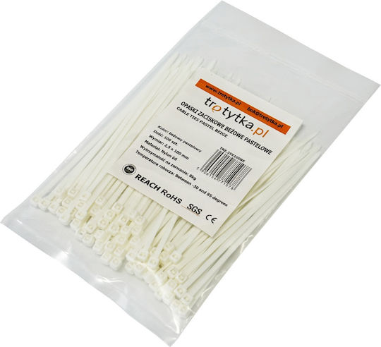 Tretytka Пластмасово Кабелно Аксесоар 100mmx2.5mm 1бр
