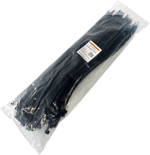 Tretytka Legături Cablu Din Plastic 550mmx9mm În Culoare Neagră 100 Bucăți