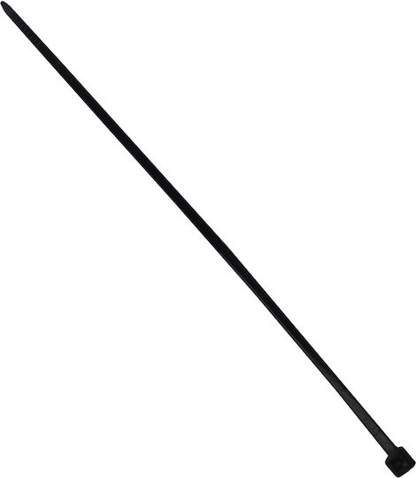 Tretytka Plastik Kabelbinder 150mmx2.5mm in Schwarz Farbe (100Stück)