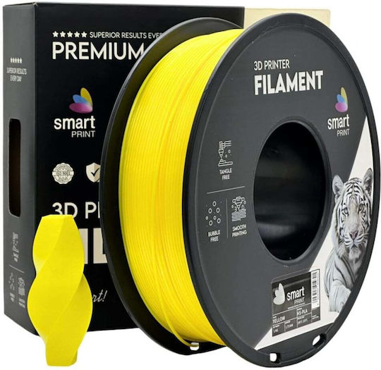 Smart Filament Pentru Imprimante 3D PLA Galben 1kg