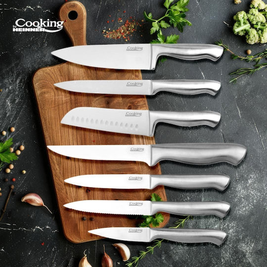 Heinner Cuțit Santoku din Oțel Inoxidabil 18cm