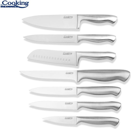 Heinner Μαχαίρι Santoku από Ανοξείδωτο Ατσάλι 18cm