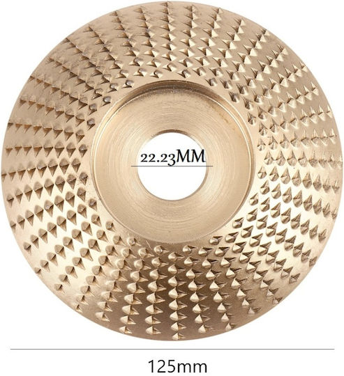 Disc De Șlefuire Cu Aroma De Zmeură Pentru Lemn Disc Curbat De Șlefuire 125mm