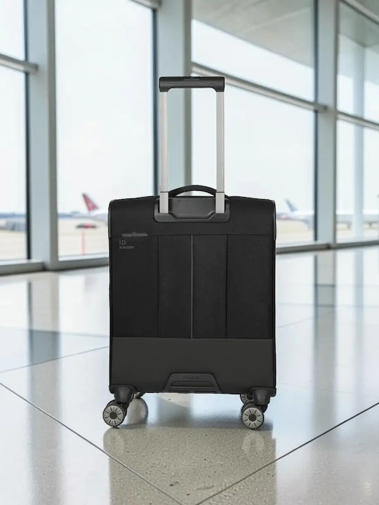 Travelite Reisegepäck Kabinen Stoff Schwarze Höhe 55cm