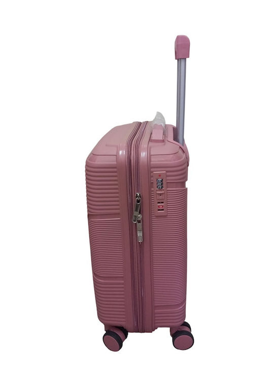 Felbags Valiză de Călătorie de Cabină, Dură, Roz-Auriu, Înălțime 53 cm