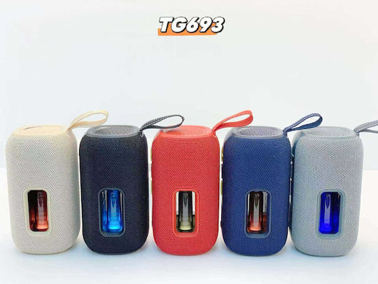 T&G TG693 Bluetooth Колонка 8W с Време на работа до 3 часа Черна