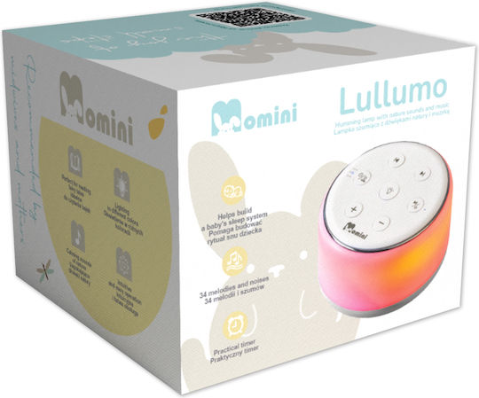 Momini Lullomo Bluetooth Lautsprecher Weiß