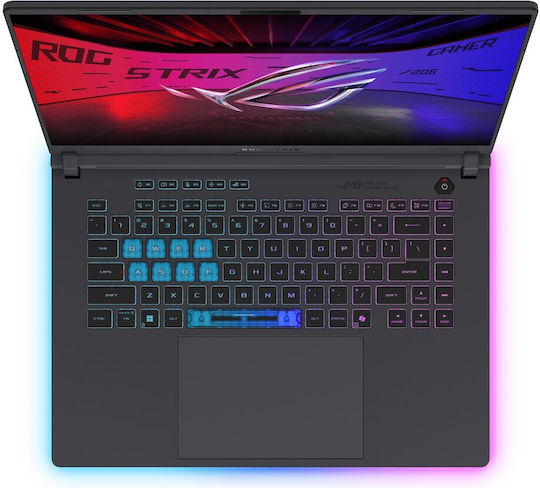 Asus ROG Strix G16 G615LH-S5047 16" FHD+ 165Hz (Ultra 7-255HX/16GB/512GB SSD/GeForce RTX 5050/W11 Home) Gri Eclipse (Tastatură US)