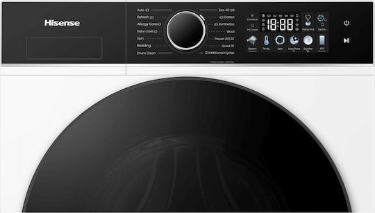 Hisense Πλυντήριο Ρούχων 9kg 1400 Στροφών WF3I9043BWFS2