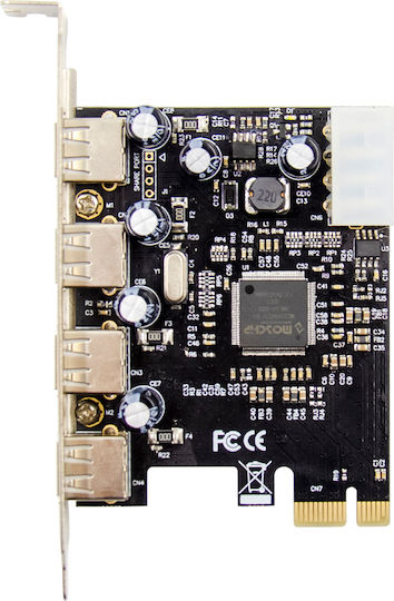 Powertech Placă PCIe în port USB 2.0