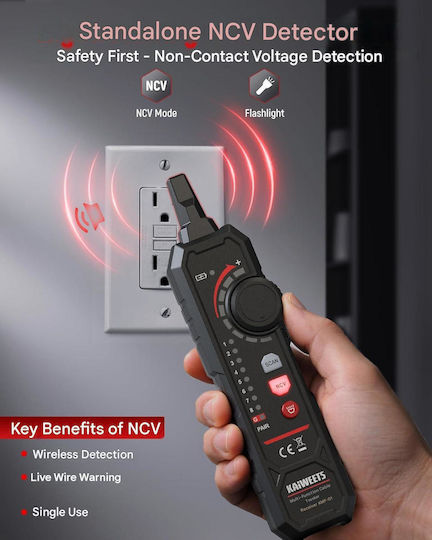 Range Multimetru Digital True RMS cu Măsurare AC / DC / Temperatură X002G7A5JT