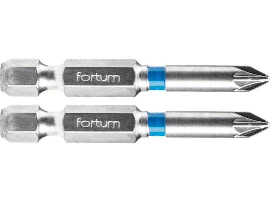 Set 2 Phillips Pz Bits 1x50mm Fortum 4741311 S2