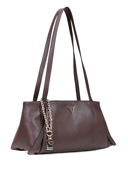 Damen-Satchel-Tasche Braun