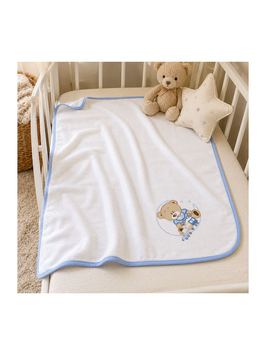 Gamberritos Kids Πάνα Αγκαλιάς Γαλάζιο 53x63εκ.