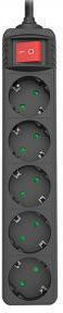 Sonora Power Strip 5 Sockets with Switch and Cable 1.5m