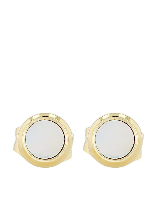 Akzent Stud Earrings Gold Plated Steel Earrings