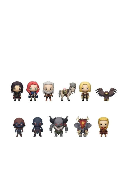 Lord Rings War Rohirrim 3d Pvc Bag Clips Display
