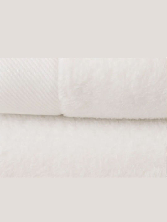 Galanos Premium Bath Towel 80x150cm White Weight 700gsm