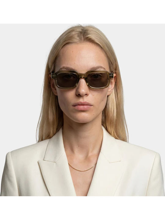 De Sunglasses Γυαλιά Ηλίου Πράσινα με Σκελετό De Sunglasses Γυαλιά Ηλίου Πράσινα με Σκελετό