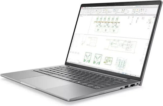 HP Zbook 8 G2i Ai 14 14" IPS FHD+ (Ultra 7-356H/24GB/500GB SSD/RTX PRO 500 Блекуел/W11 Pro) (Международна английска клавиатура)