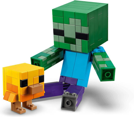 LEGO Minecraft Chicken Jockey for 9+ Years 344 Pieces