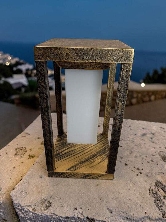Epiplo-Fos Wall-Mounted Outdoor Lighting E27 15x15x30cm