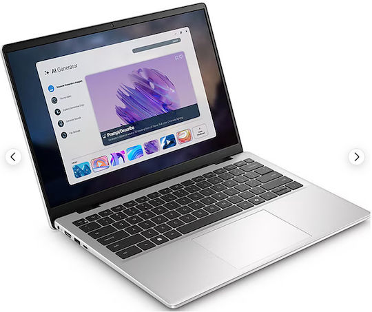 Dell DC14255 14" IPS QHD+ Тъчскрийн 120Hz (Ryzen AI 300 Series-350/16GB/1.0TB SSD/W11 Home) (US Клавиатура)