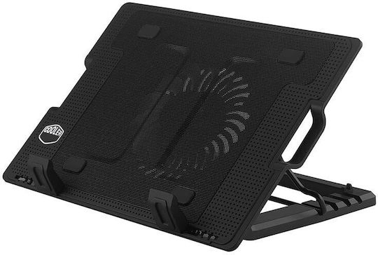 Cooling Pad for Laptop up to 17" with 1 Fan and Lighting AT06192