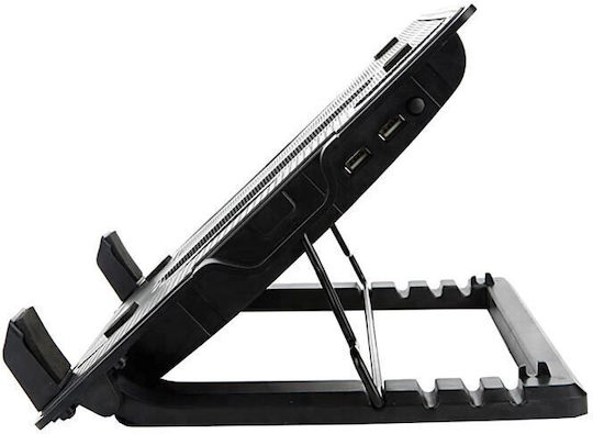 Cooling Pad for Laptop up to 17" with 1 Fan and Lighting AT06192