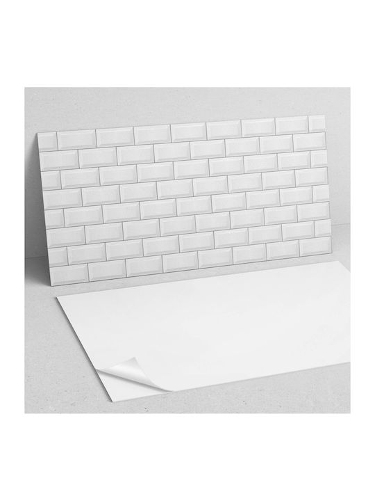 Wandsticker & Wandgemälde Vinyl Wandfliese Druck Esszimmer Ziegel Design 10x40x20 Stück