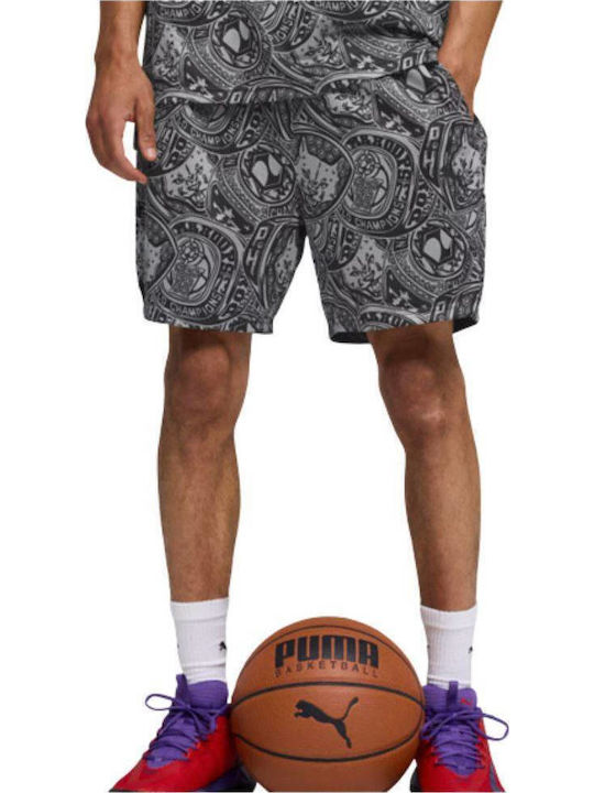 Aop Sports Men's Bermuda Black