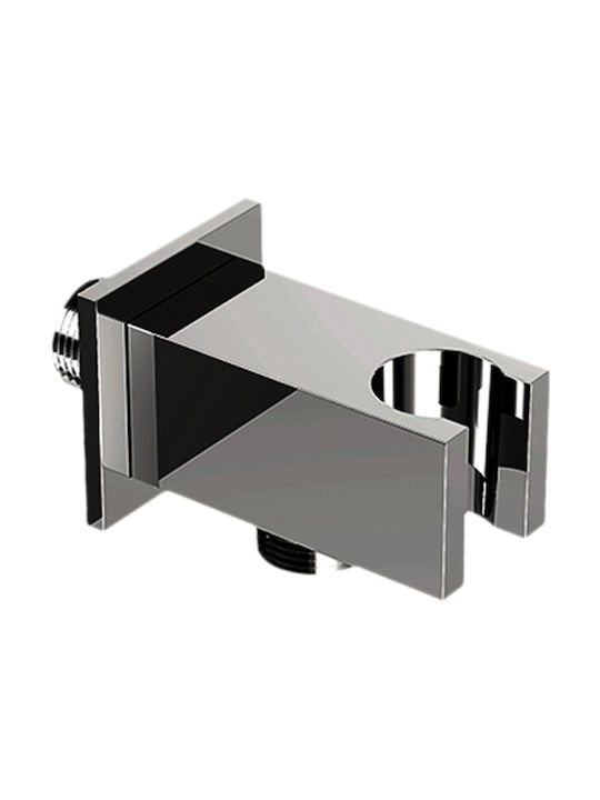 Vinci Cube Ii Built-in Mixer & Shower Head Set for Shower Silver
