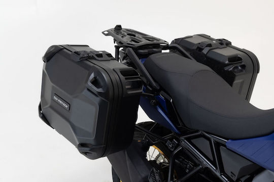Set of Case Mounts Sw-motech Dusc Suzuki V-strom 1050/xt Black