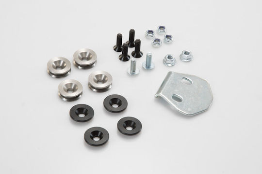 Set Case Mount Topcase Sw-motech Trax Adv Cfmoto 450mt Silver