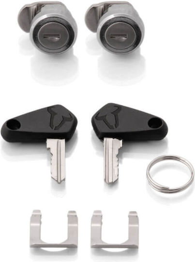 Set Case Mount Topcase Sw-motech Trax Adv Cfmoto 450mt Silver