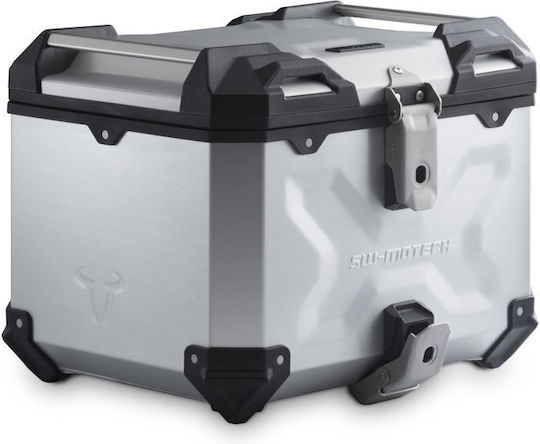 Set Case Mount Topcase Sw-motech Trax Adv Cfmoto 450mt Silver