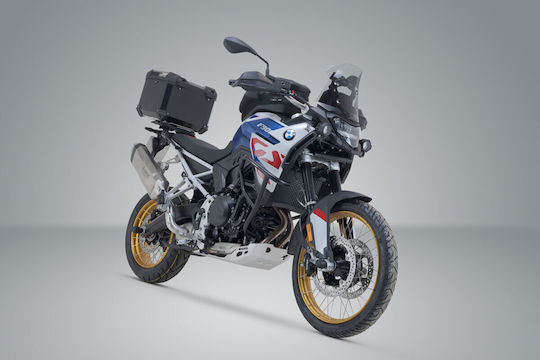 Set Case Mounts Topcase Sw-motech Trax Adv Bmw F 900 Gs Black