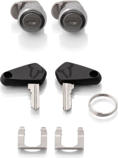 Set Case Mounts Topcase Sw-motech Trax Adv Bmw F 850 Gs Silver Bmw Plastic Rack