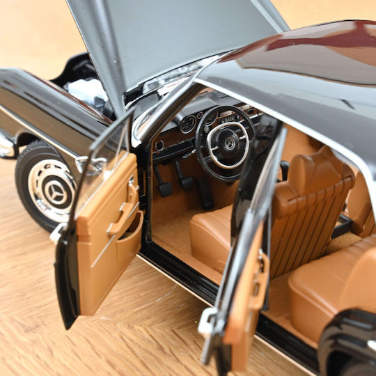 Model Mașină Mercedes Benz 280 Se 1968 Negru Scara 1:18 Norev