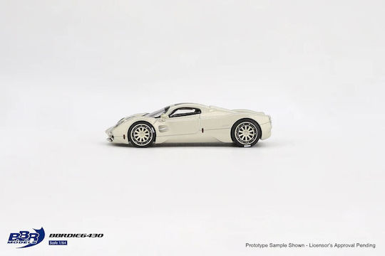 Mașină Pagani Utopia Prezentare Gri Rinascimento 2023 Scara 1:64 Bbr Bbrdie6430