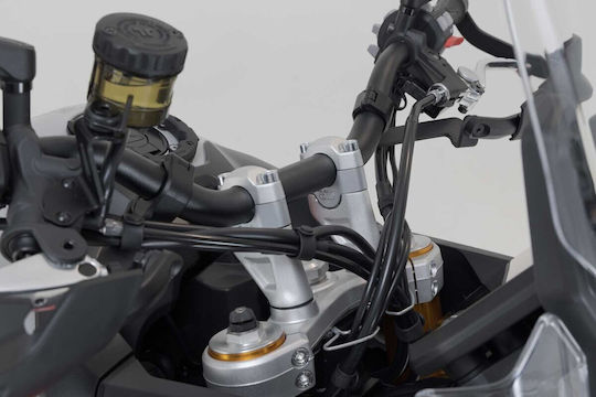 Sw-motech Lenkerhalterung 20 Millimeter Triumph Tiger 900 Gt Rally Pro 24 Silber